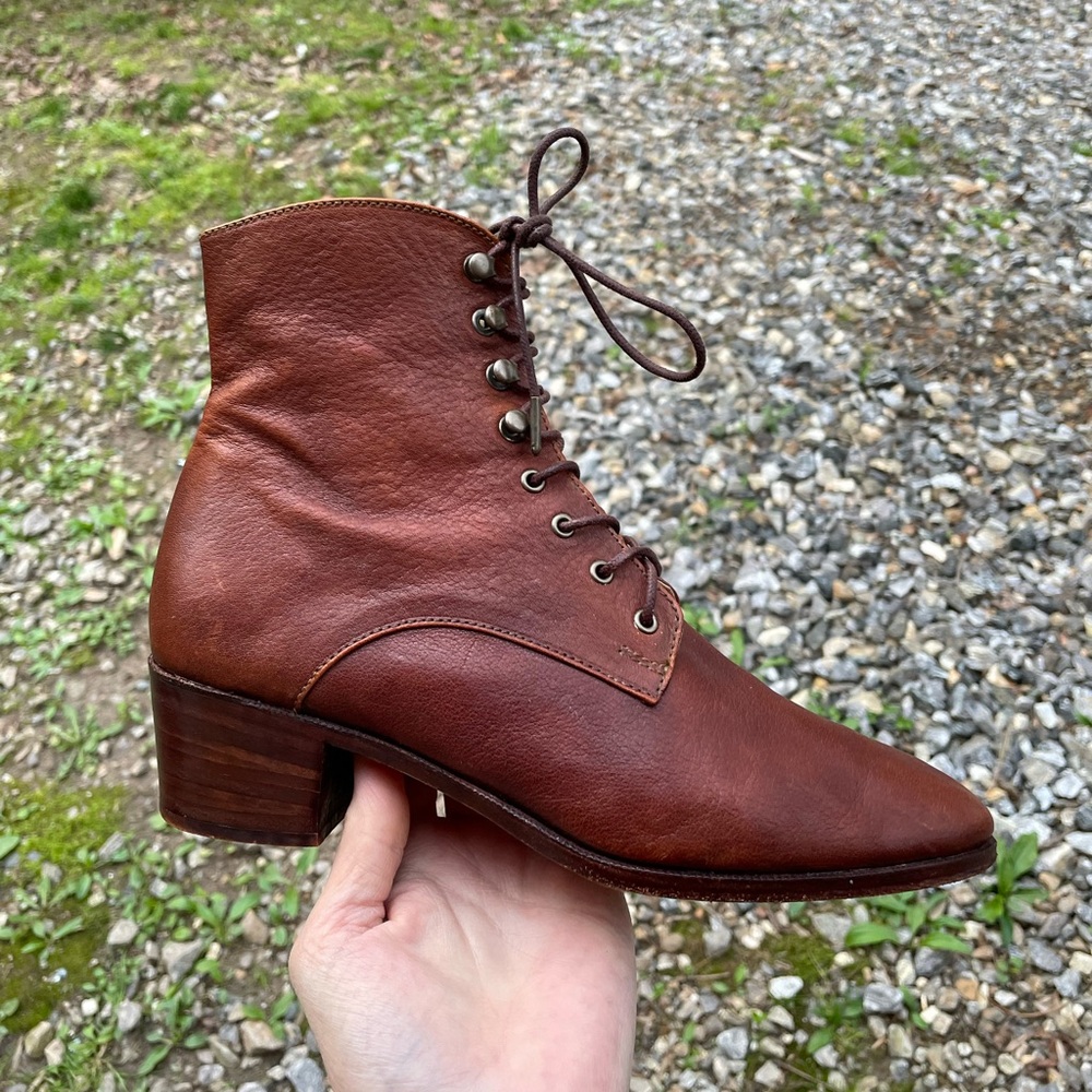 Christy Dawn The Dawn Brown Boot Size 9